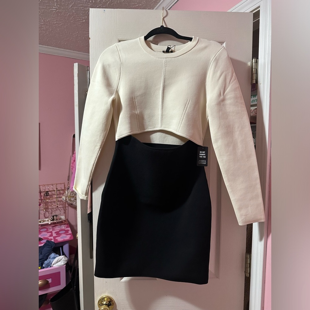 Express body contour dress